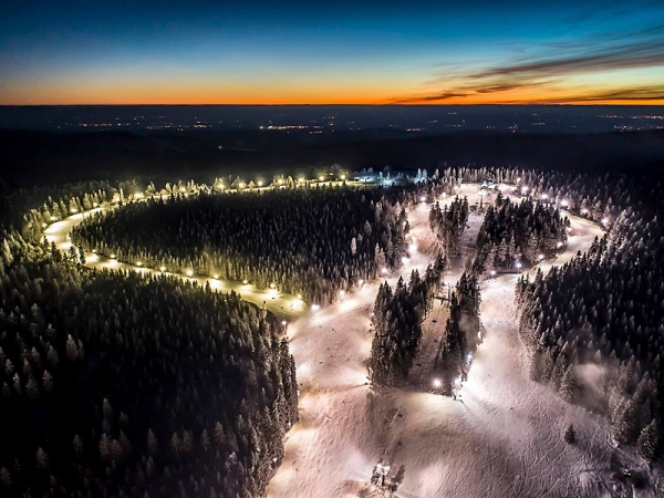 Nocne jazdy w  Zieleńcu (Dolny Śląsk)